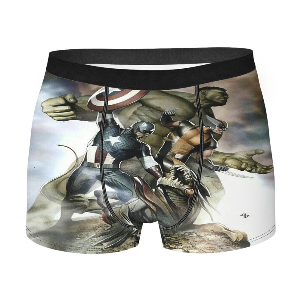 Avengers Age Of The Ultron Pose Men'S Boxer Briefs