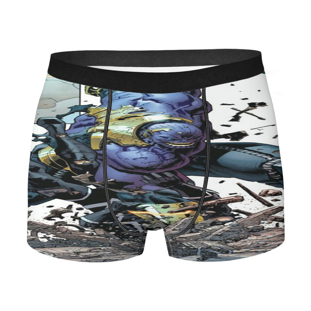 Avengers Blue Scream Men'S Boxer Briefs
