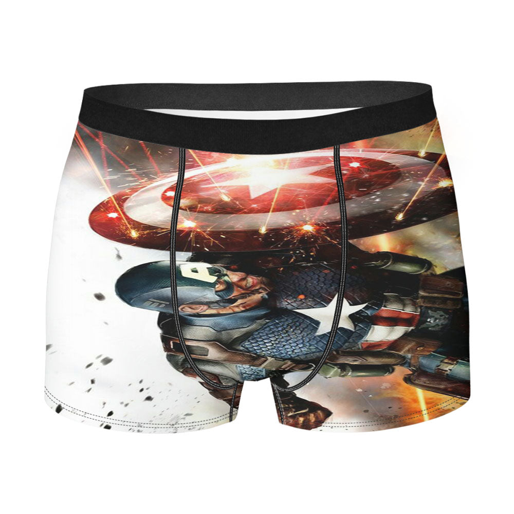 Avengers Capt America Men'S Boxer Briefs