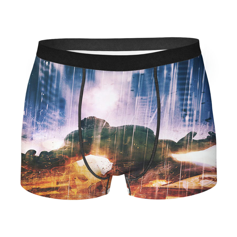 Avengers Hulk Gradasi Men'S Boxer Briefs