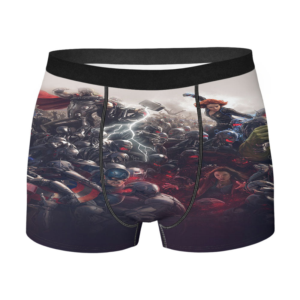 Avengers Marvel Hero Men'S Boxer Briefs