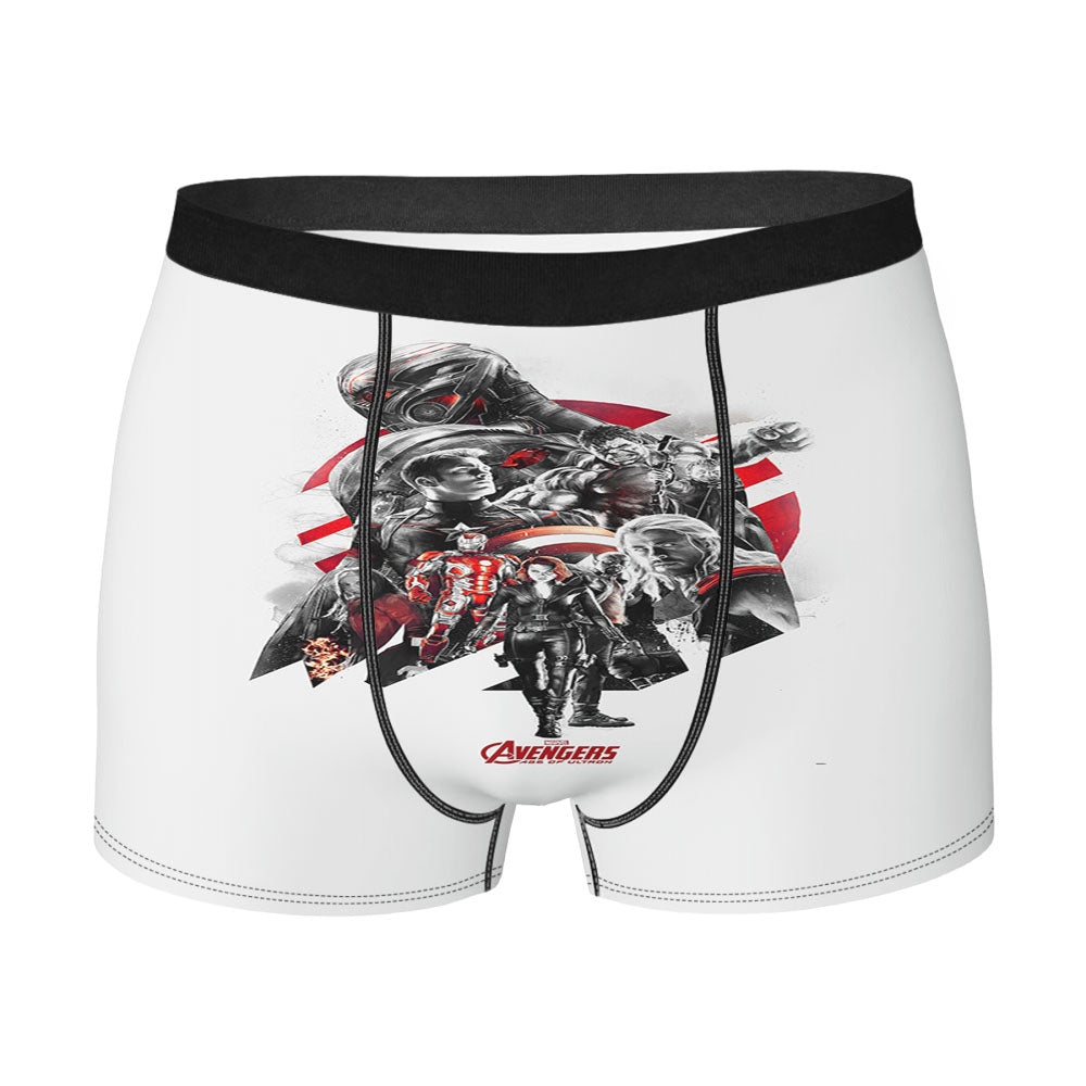 Avengers Poster Age Of Ultron Men'S Boxer Briefs