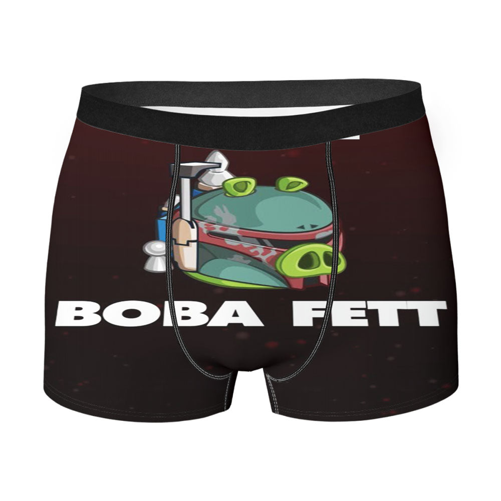 B For Boba Fett E T Parody Funny Men'S Boxer Briefs