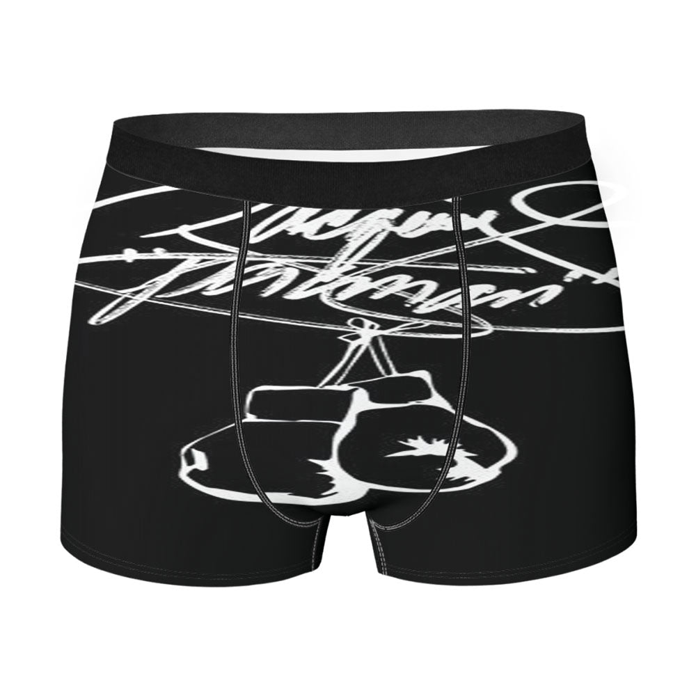 Back Neck Black 2 Men'S Boxer Briefs
