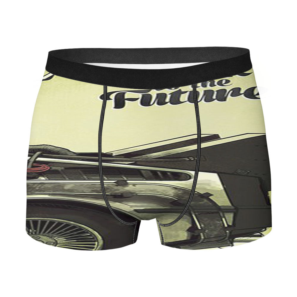 Back To The Future Poster Art Men'S Boxer Briefs