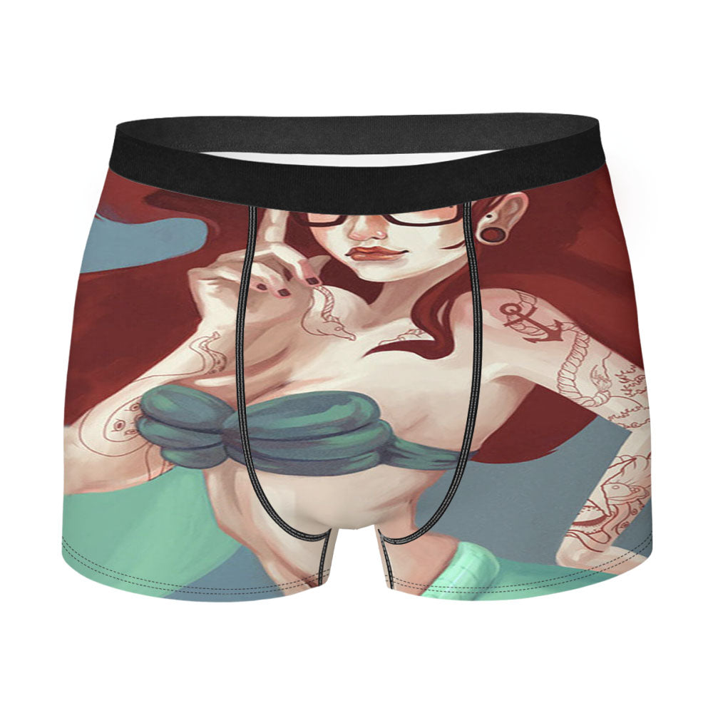 Bad Little Mermaid Men'S Boxer Briefs