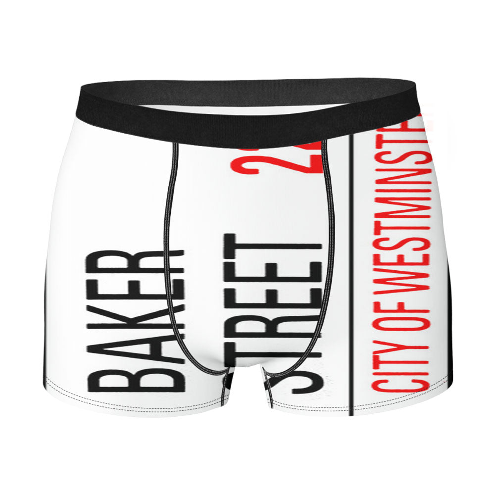 Baker Street 221B Sign Men'S Boxer Briefs