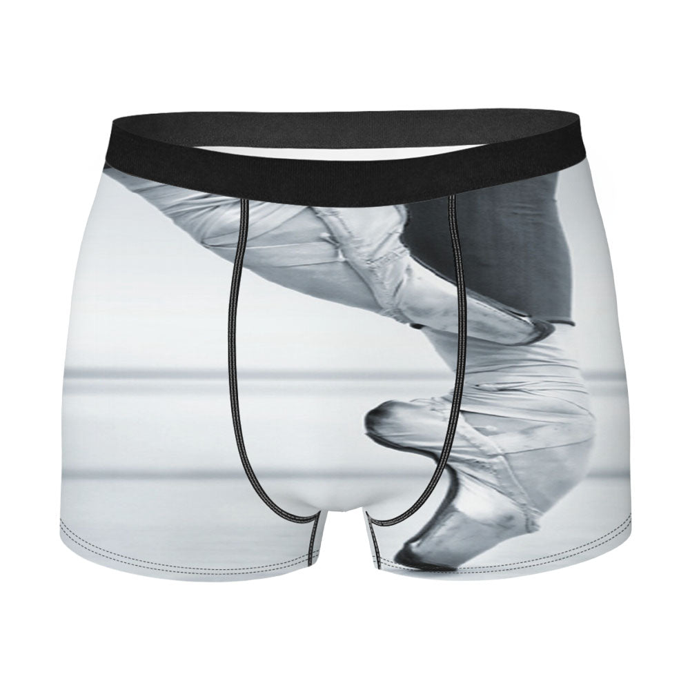 Ballet Dancer En Pointe Men'S Boxer Briefs