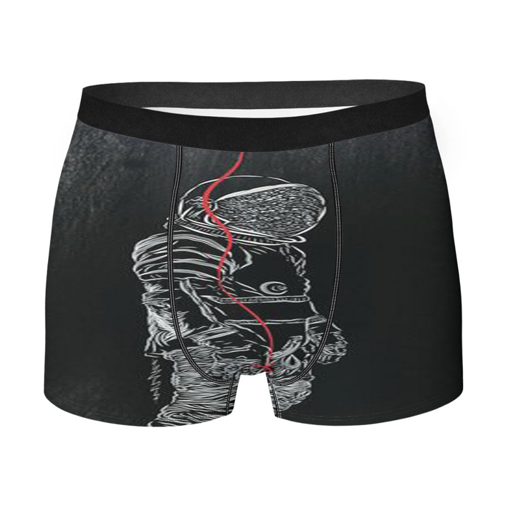 Balloon Astronaut Men'S Boxer Briefs