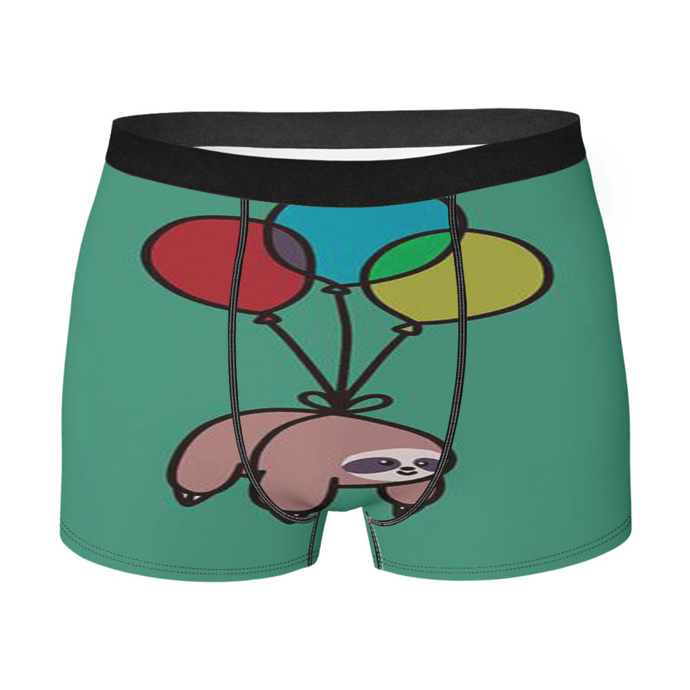 Balloon Sloth Men'S Boxer Briefs