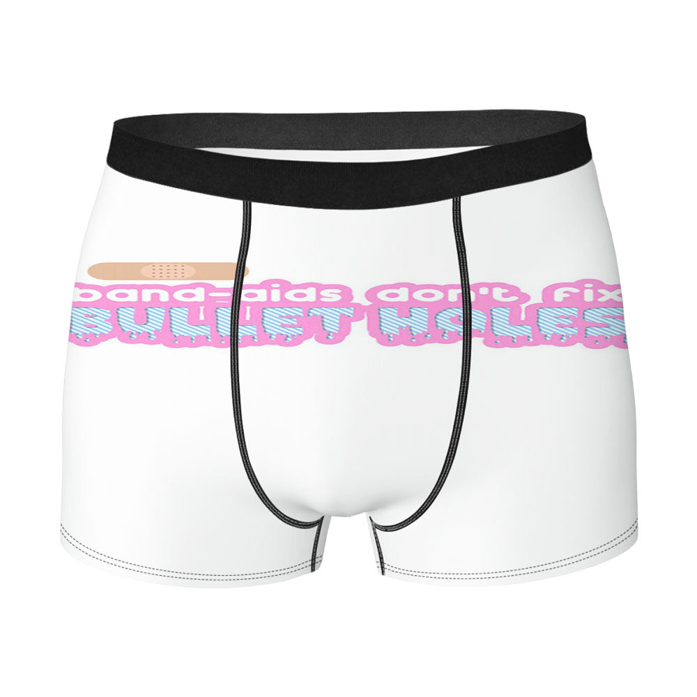 Band Aids Do Not Fix Bullet Holes Men'S Boxer Briefs