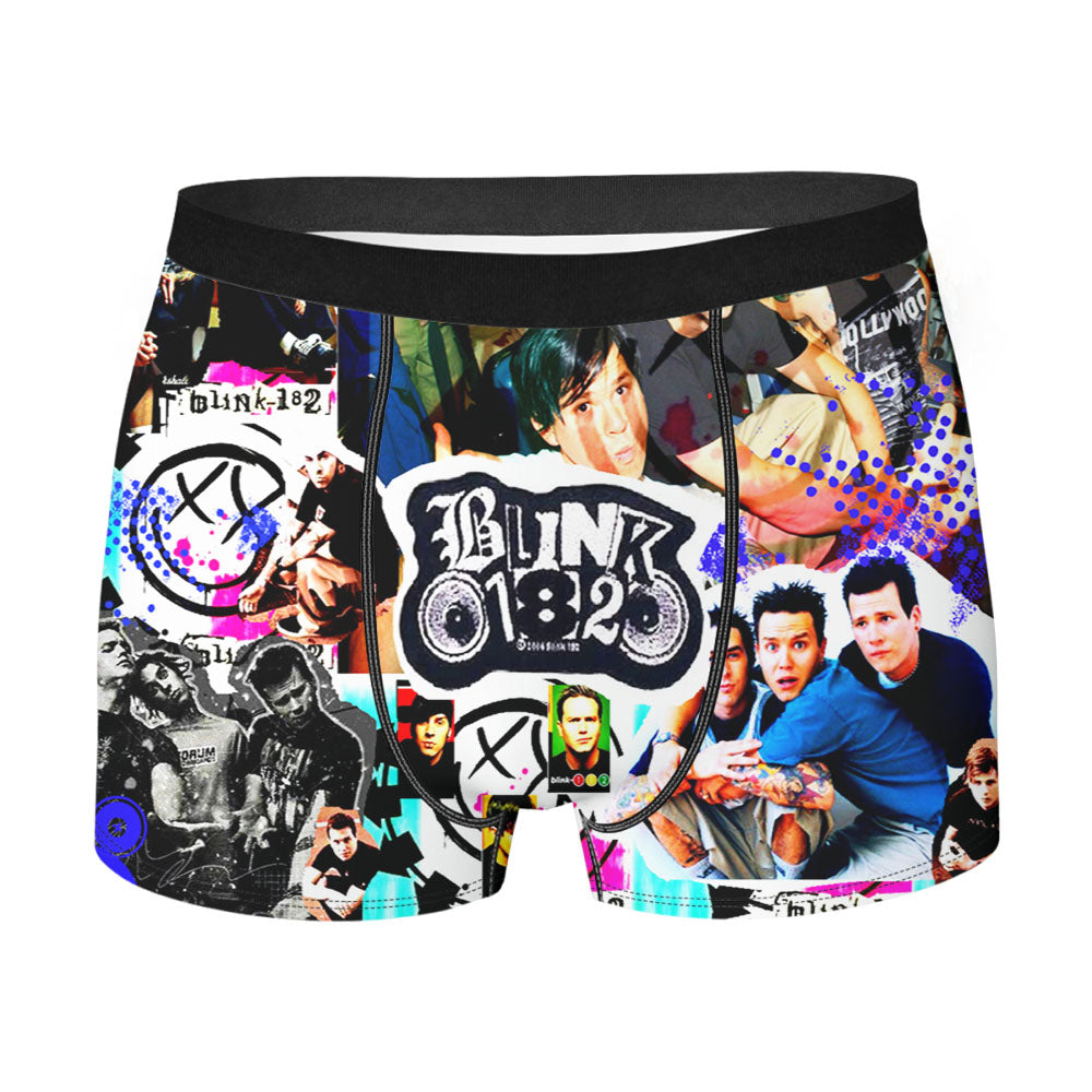 Band Collage Men'S Boxer Briefs