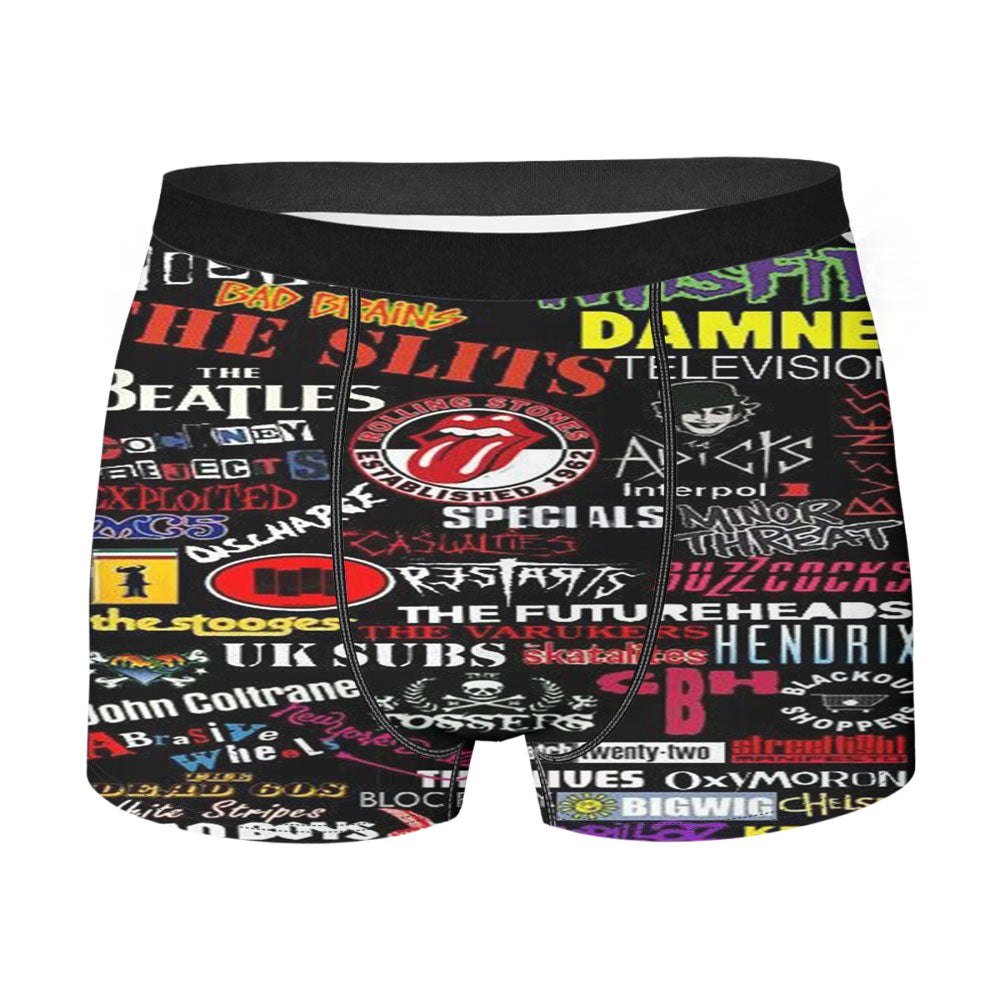 Bands And Music Men'S Boxer Briefs