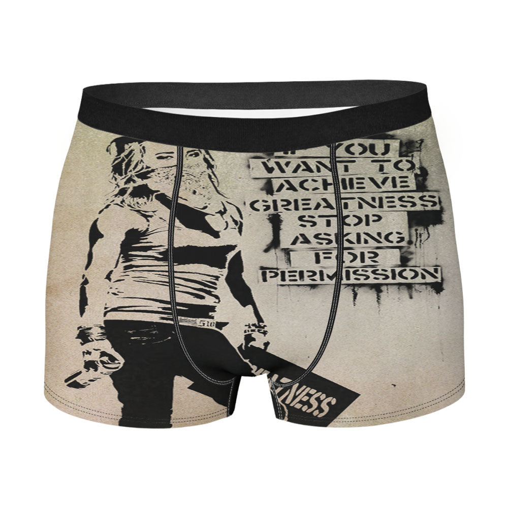 Banksy Art Men'S Boxer Briefs