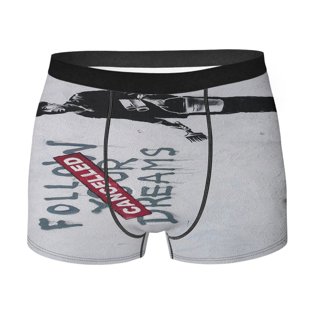 Banksy Follow Your Dreams Men'S Boxer Briefs