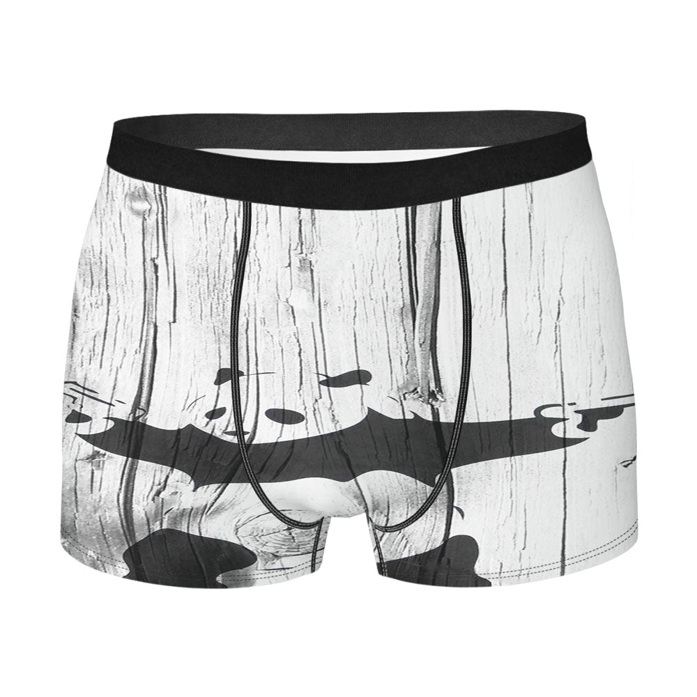 Banksy Graffiti Panda Men'S Boxer Briefs
