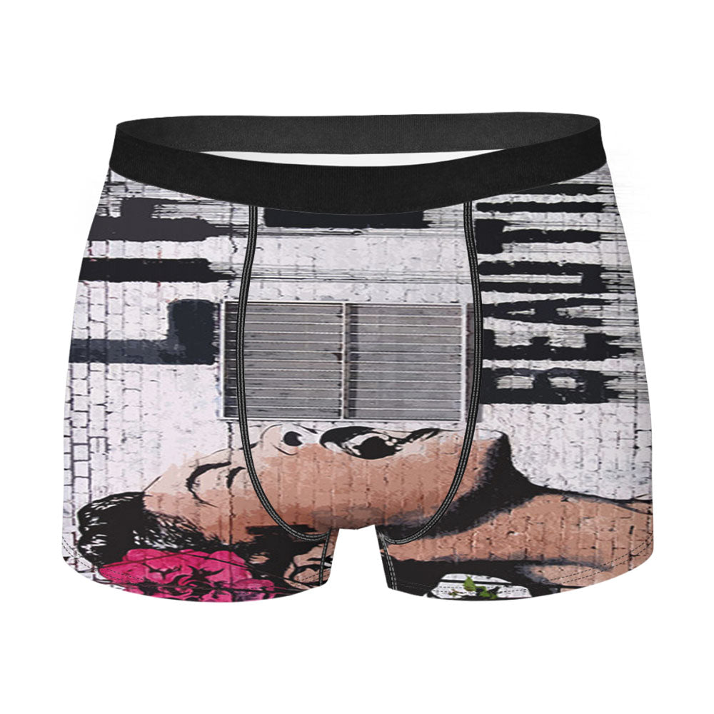 Banksy Life Is Beautiful Men'S Boxer Briefs