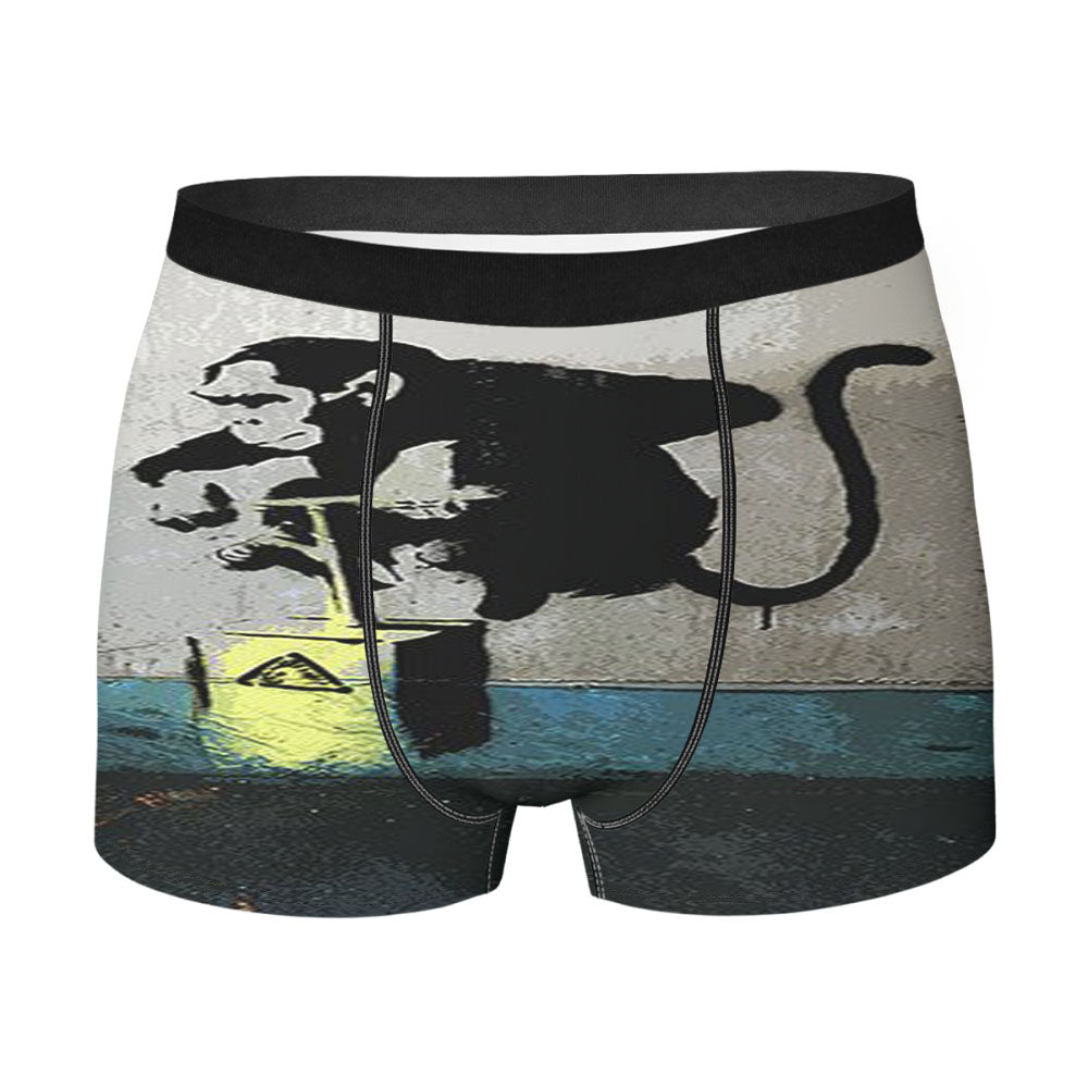 Banksy Monkey Detonator Men'S Boxer Briefs