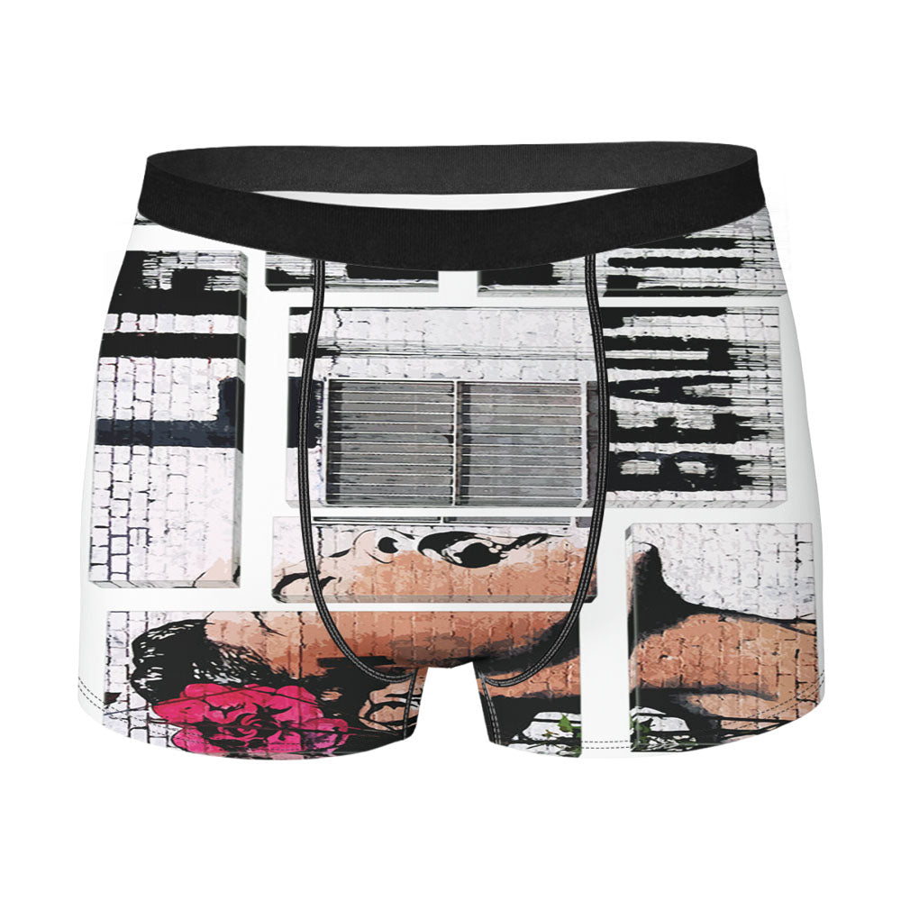 Bansky Life Is Beautiful Men'S Boxer Briefs