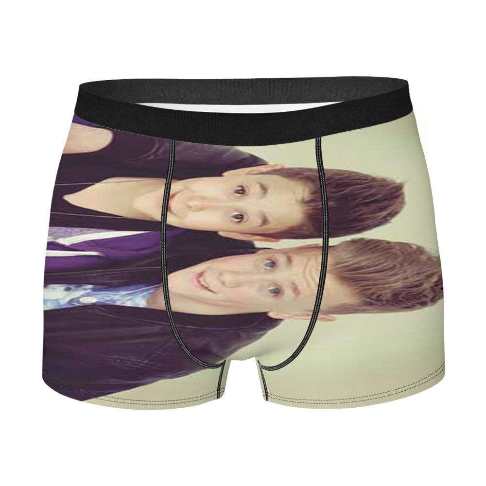 Bars And Melody Smiling Men'S Boxer Briefs