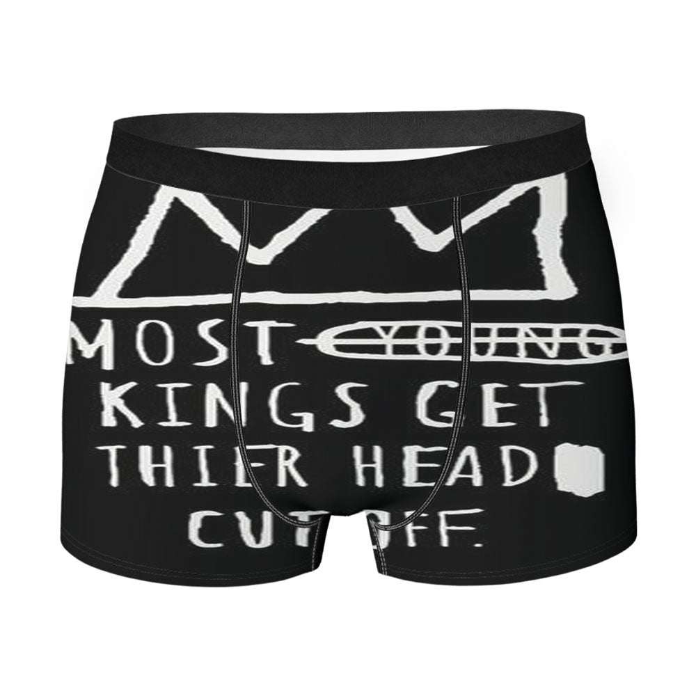 Basquiat Young Kings Quote Men'S Boxer Briefs