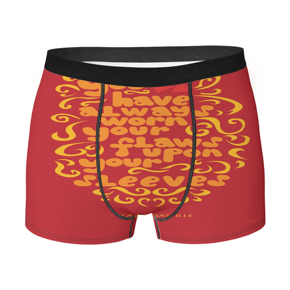 Bastille Lyric Flaws Men'S Boxer Briefs