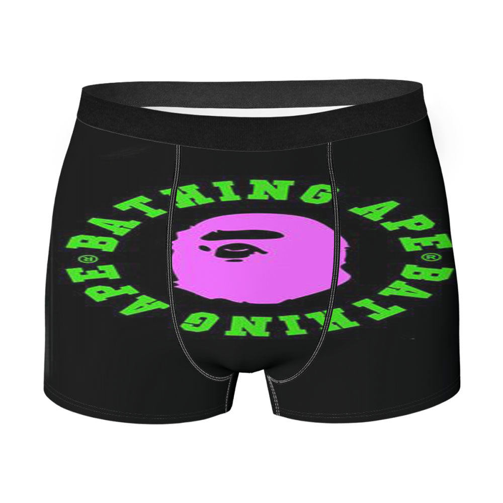 Bathig Ape Logo Men'S Boxer Briefs