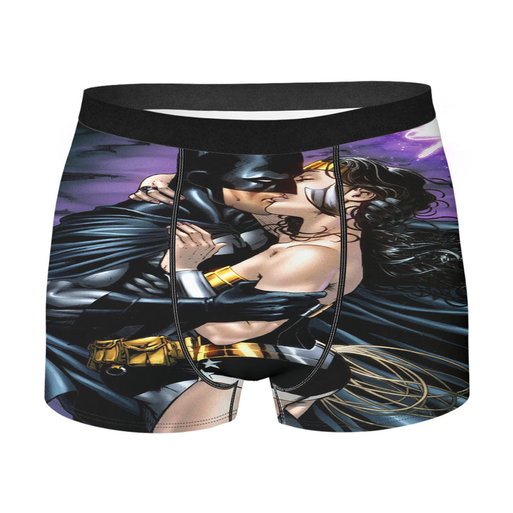 Batman Love Wonder Woman Men'S Boxer Briefs