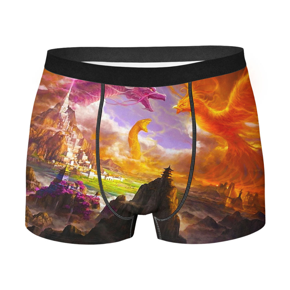 Battle Legendary Monsters Men'S Boxer Briefs