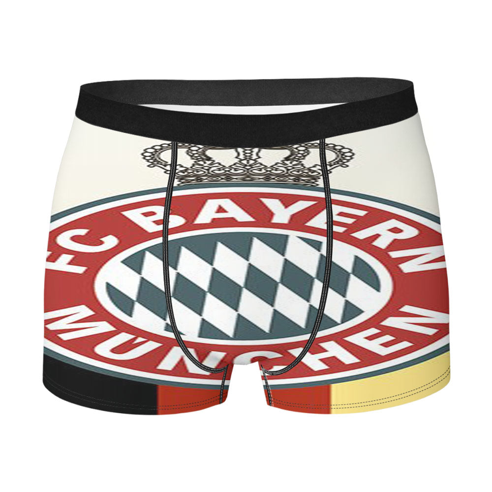 Bayern Munchen Football Club Logo Men'S Boxer Briefs