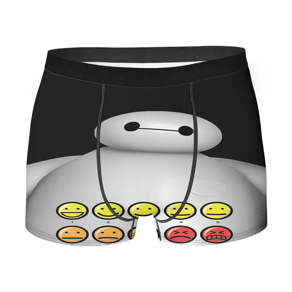 Baymax Rate The Pain Men'S Boxer Briefs