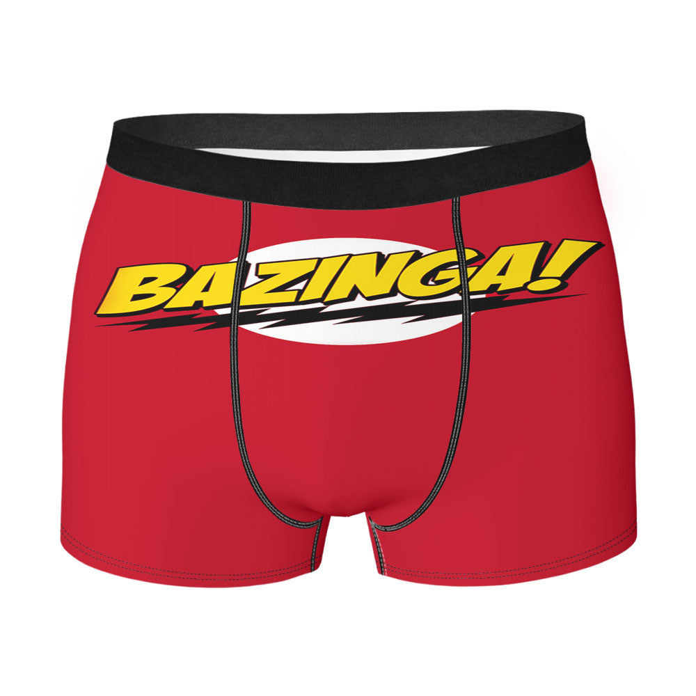 Bazinga Men'S Boxer Briefs