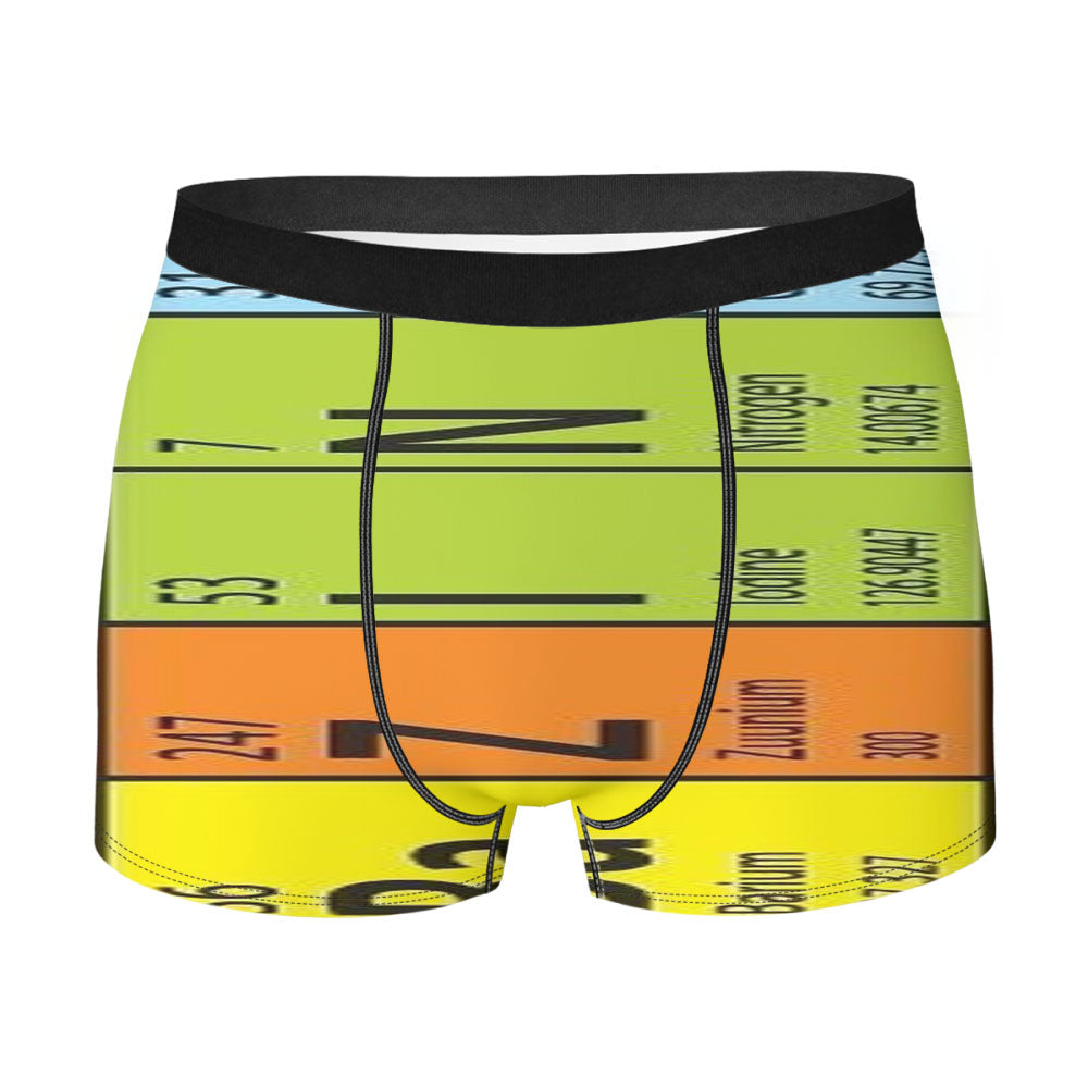Bazinga Periodic Table Big Bang Men'S Boxer Briefs