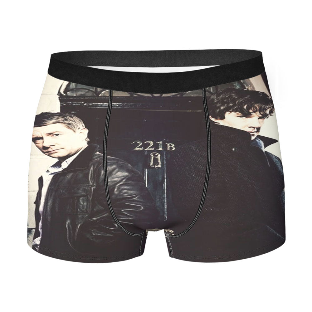 Bbc Sherlock Holmes Watson Benedict Men'S Boxer Briefs