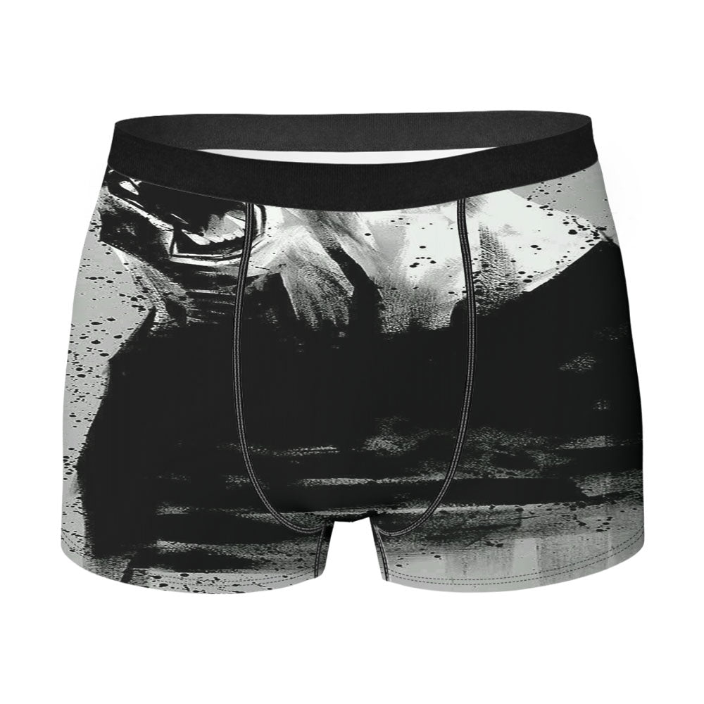 Bear Angry Men'S Boxer Briefs