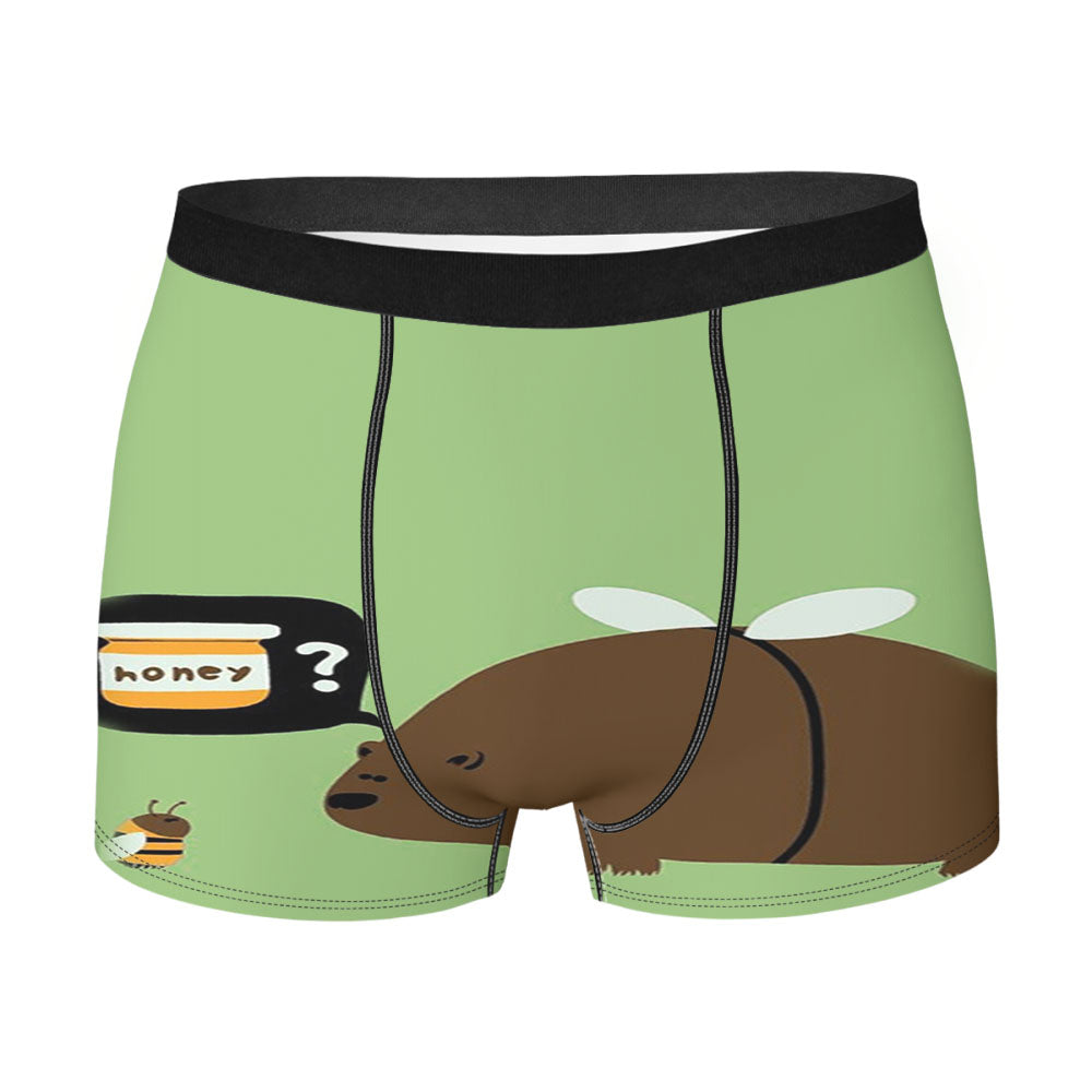 Bear Honey Bee Men'S Boxer Briefs