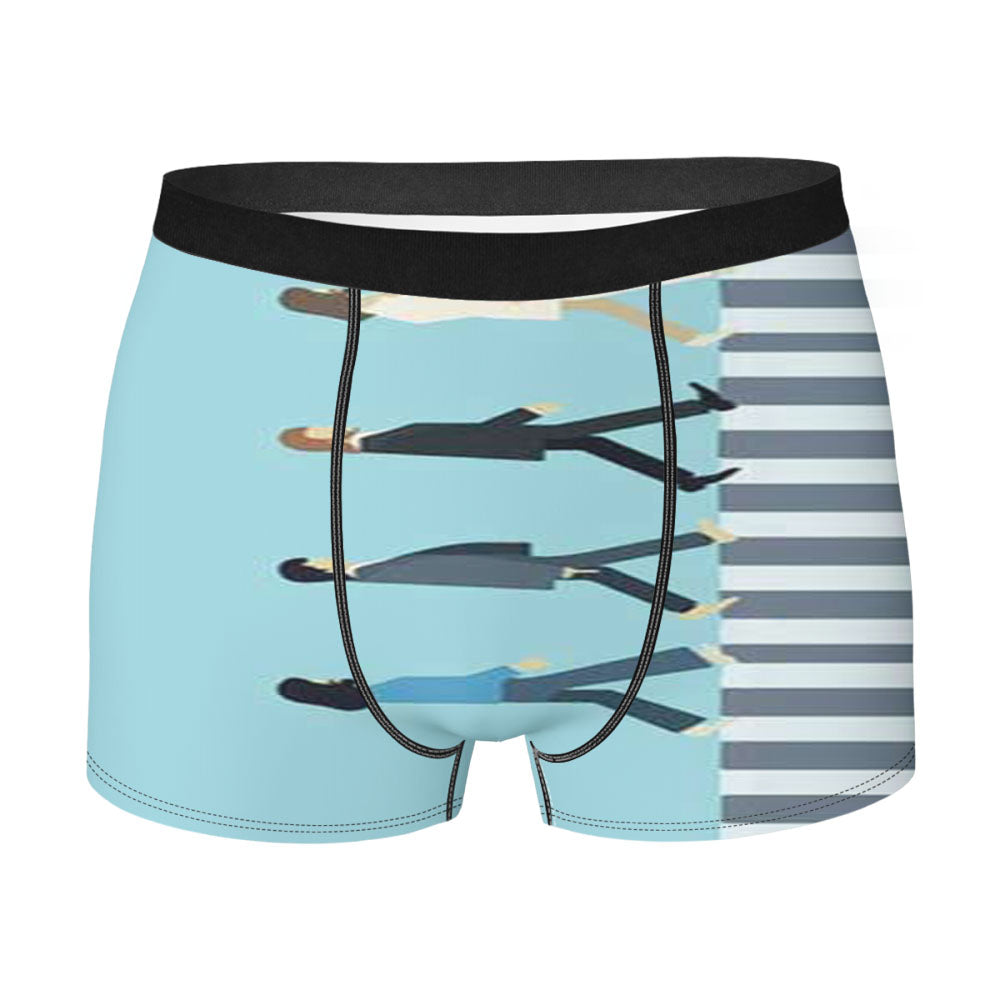 Beatles Abbey Road Minimal Men'S Boxer Briefs