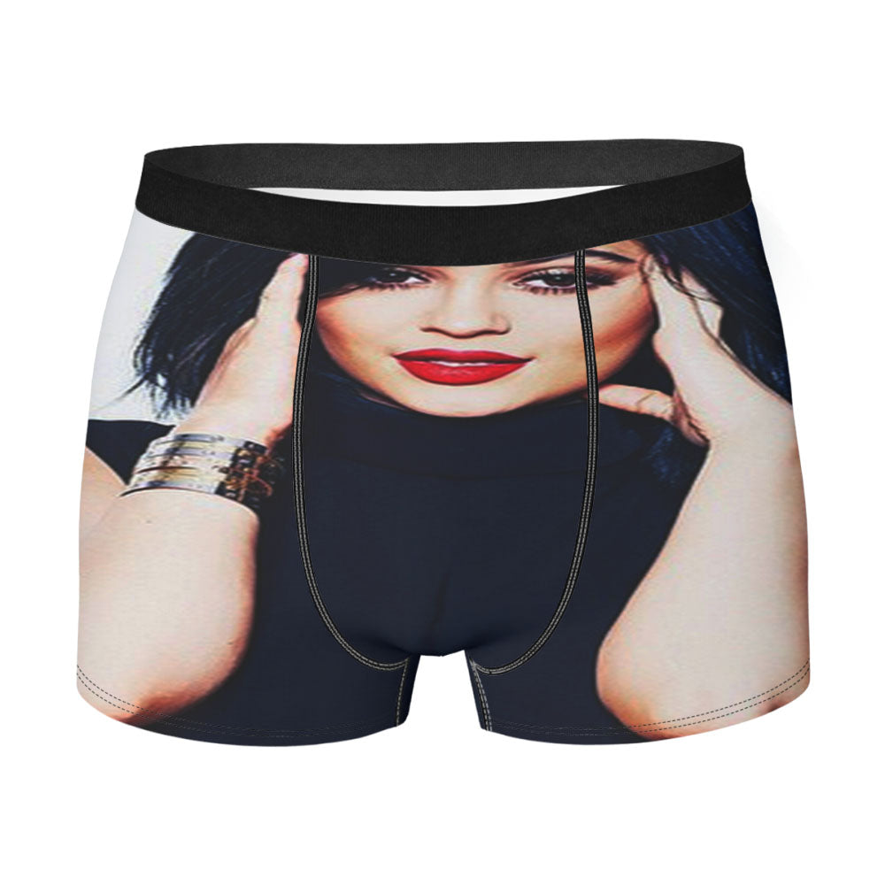 Beautifull Red Lips Men'S Boxer Briefs