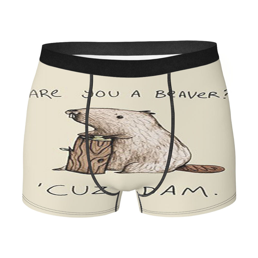 Beaver Cuz Dam Men'S Boxer Briefs