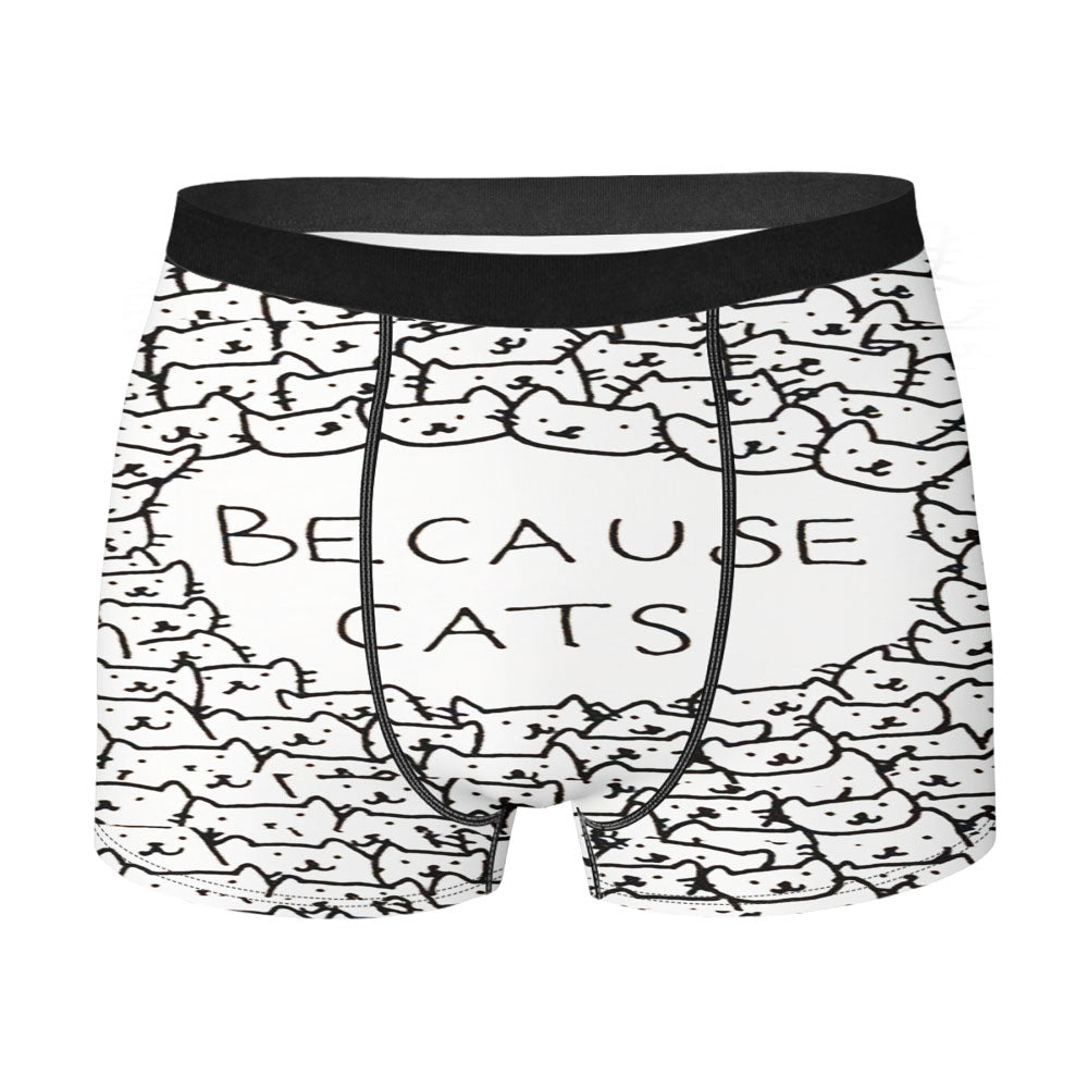 Because Cats Men'S Boxer Briefs