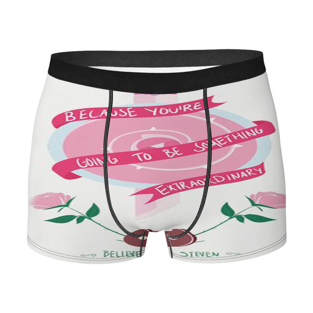 Believe In Steven Men'S Boxer Briefs