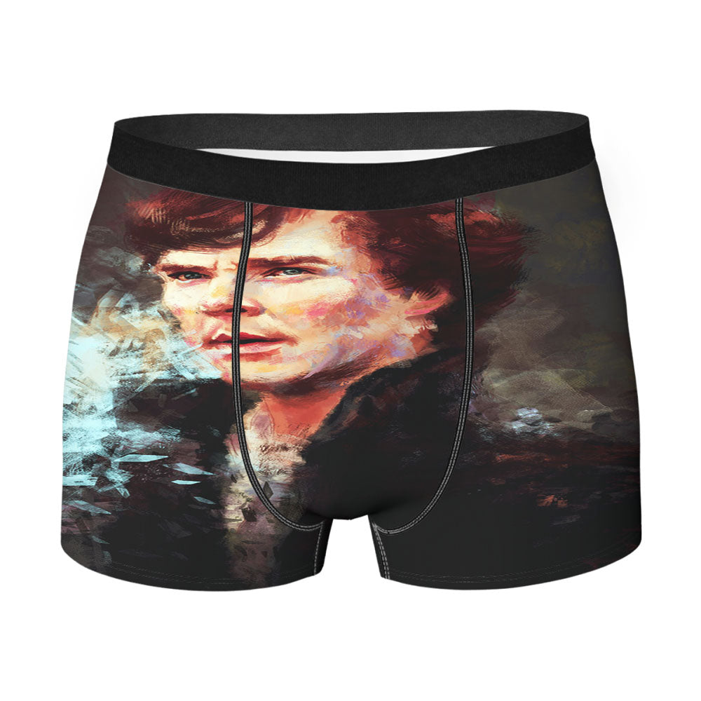 Benedict Cumberbatch Painting 2 Men'S Boxer Briefs