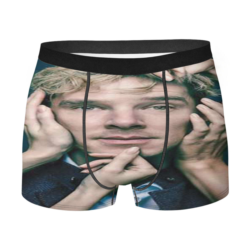 Benedict Cumberbatch Sexy Hands Men'S Boxer Briefs