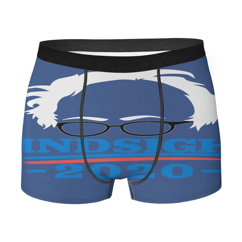 Bernie Sanders Hindsight 2020 Men'S Boxer Briefs