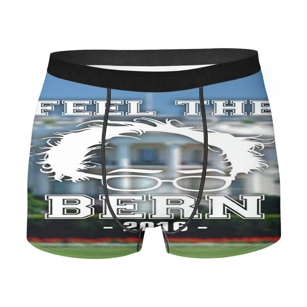 Bernie Sanders Feel The Bern 2016 Second Men'S Boxer Briefs
