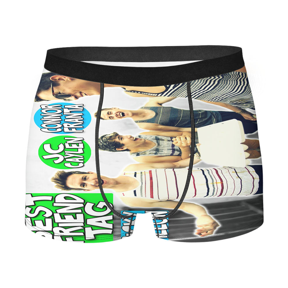 Best Buddies Youtubers Men'S Boxer Briefs
