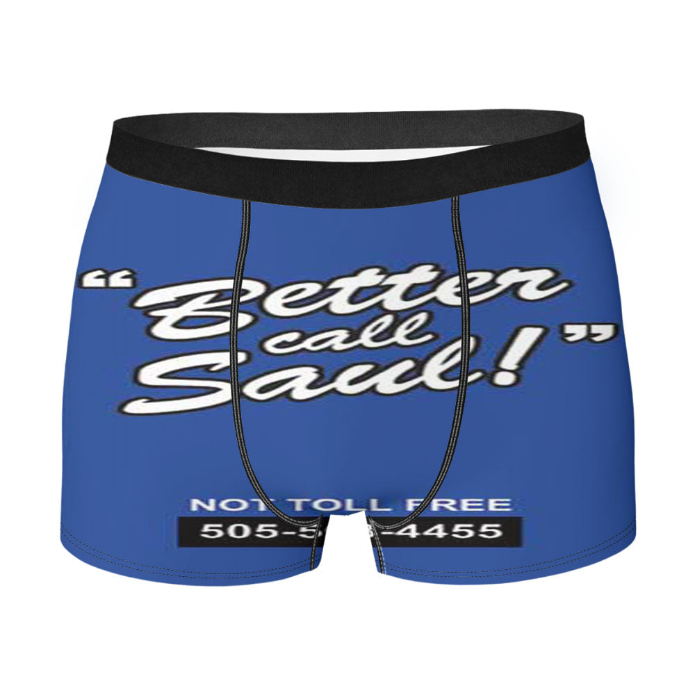 Better Call Saul Number Blue Men'S Boxer Briefs