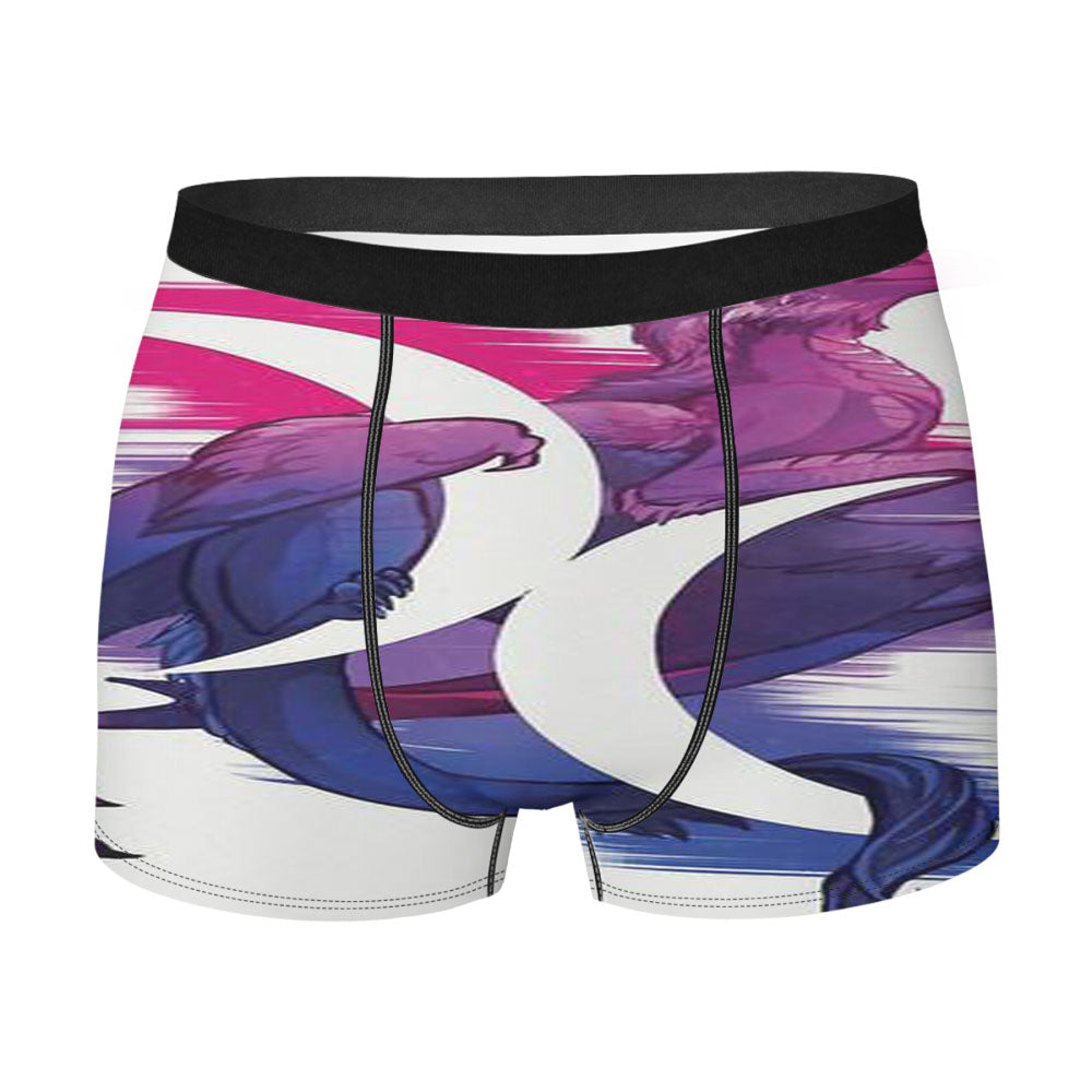Bi Pride Dragon Men'S Boxer Briefs