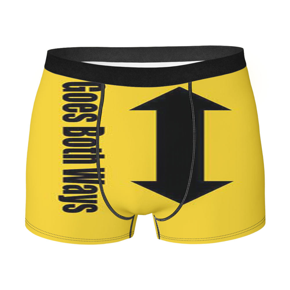 Bi Pride Goes Both Ways Men'S Boxer Briefs