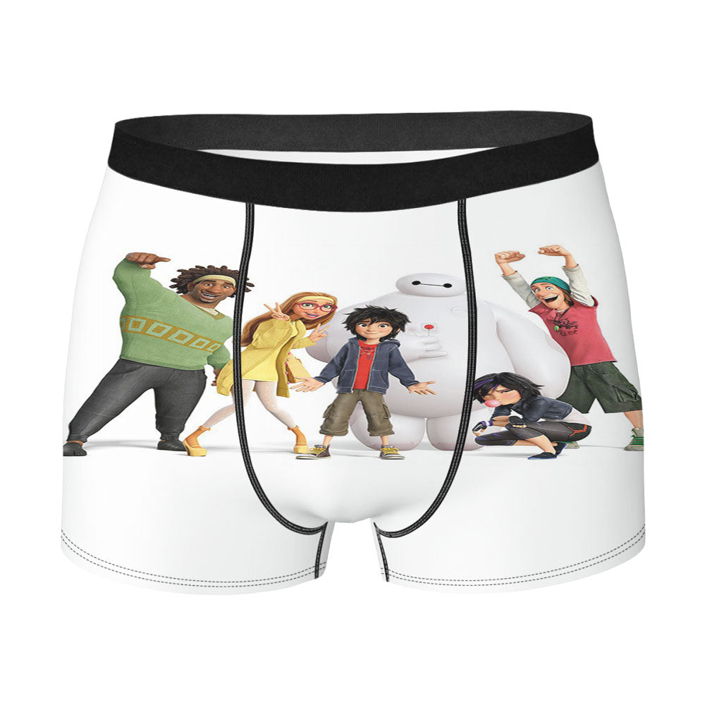 Big Hero 6 Chracters All- Men'S Boxer Briefs